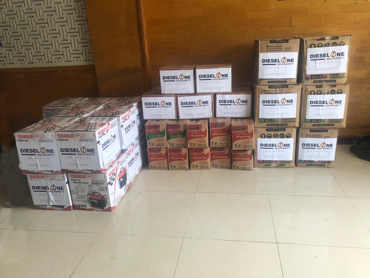 CSR Action for NTT and NTB Flood Victims – April 2021