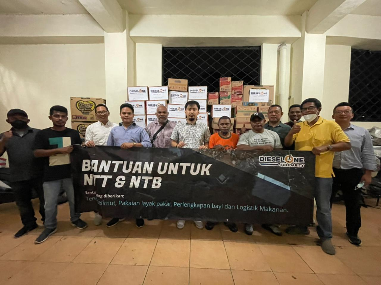 Diesel One Solidarity Sending Aid to NTT Flood Victims