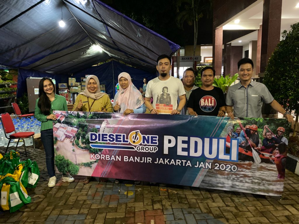 Diesel One Group Supports Flood Victims in Jakarta – January 2020