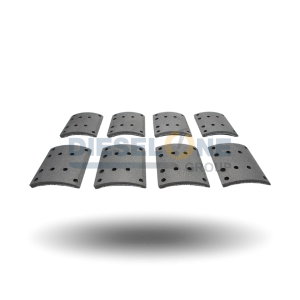 6594233710 - BRAKE LINING REAR SET - BERAL